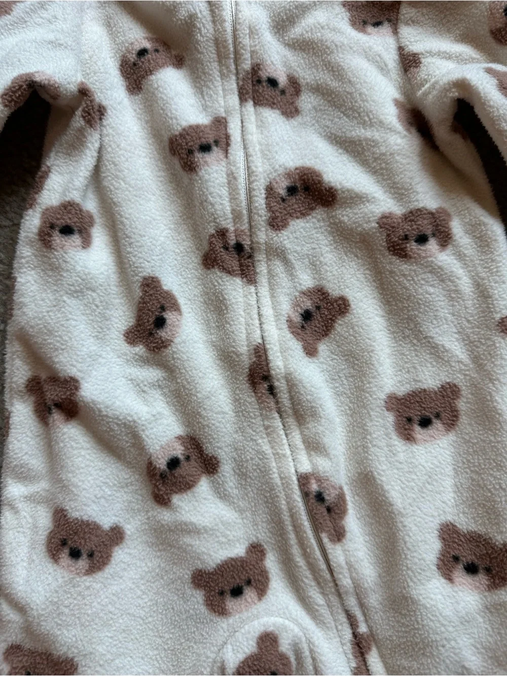 Old Navy lot of 3 fleece/velvet 2-way zip sleep & play footed pajamas 3-6 months